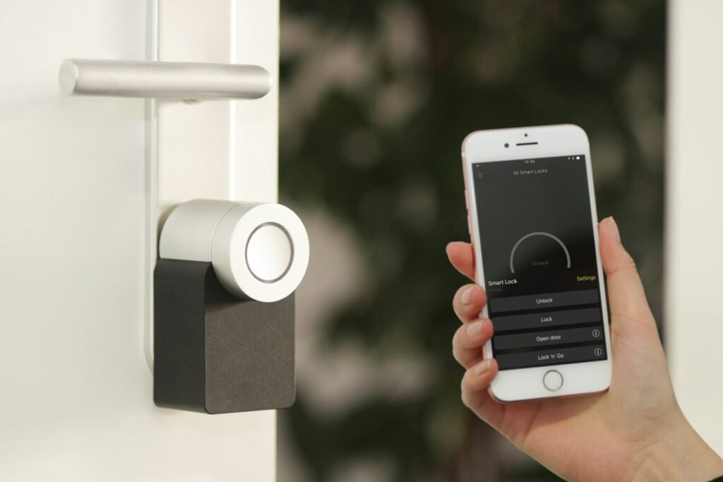 Smart home control on a phone