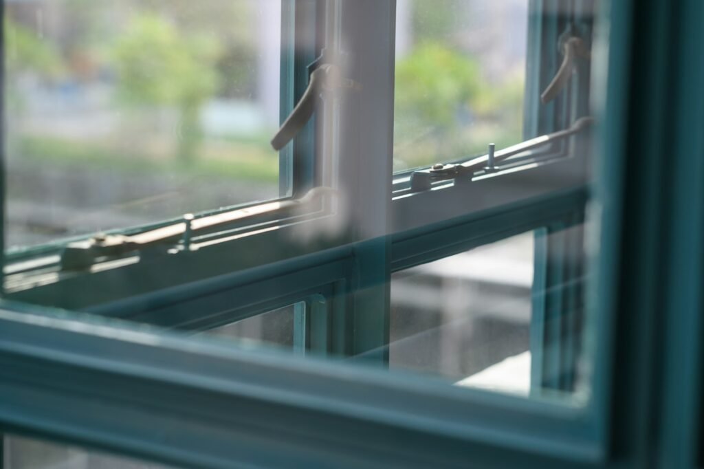Aluminium window frame